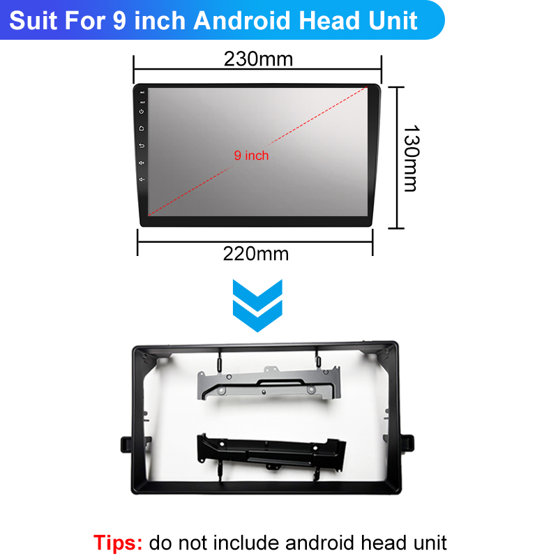 9 inch Car Android Radio Stere - Audio Cable Rca ulasan dan harga