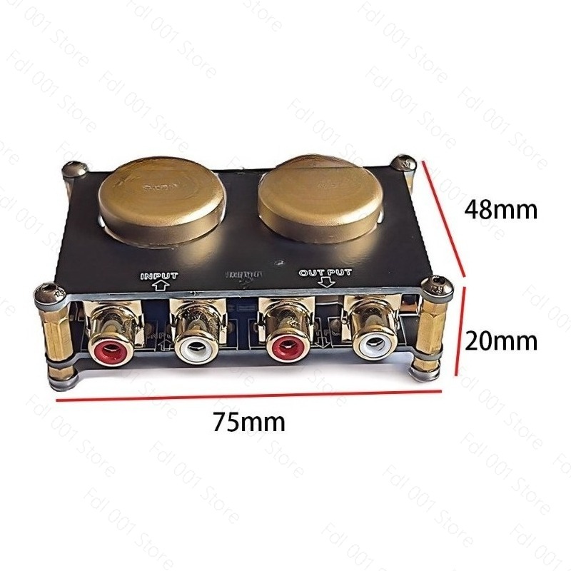 Audio Isolator Boost Cow Audio - Passive Preamp ulasan dan harga