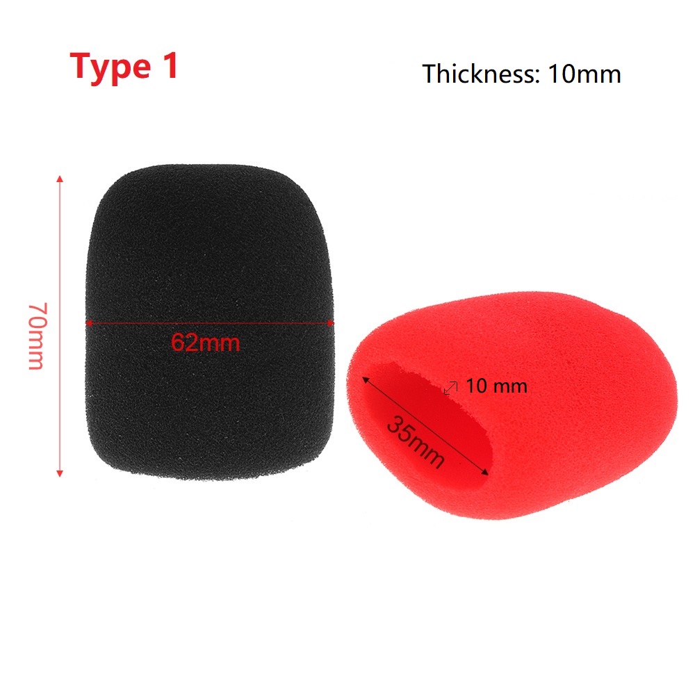 2pcs / 5pcs Universal Thickene - Microphone Capsule ulasan dan harga