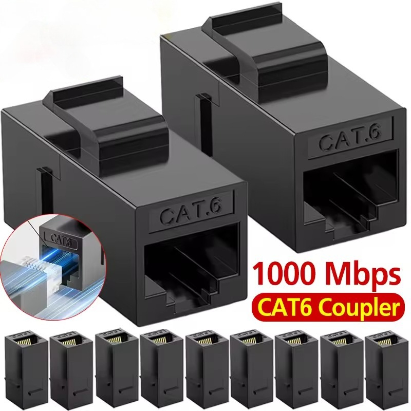 RJ45 Cat6 Keystone Coupler Int - Rj45 Jack ulasan dan harga