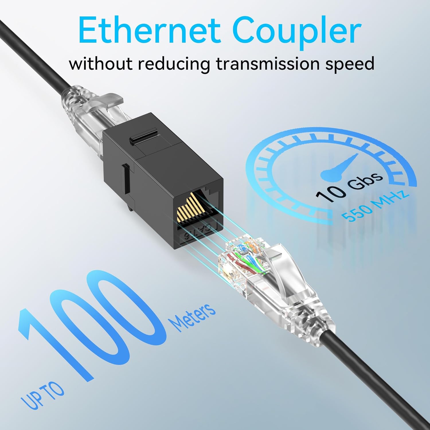 RJ45 Cat6 Keystone Coupler Int - Rj45 Jack ulasan dan harga