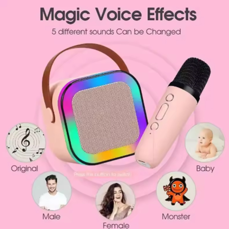 K12 Karaoke Machine Portable B - Microphone Capsule ulasan dan harga