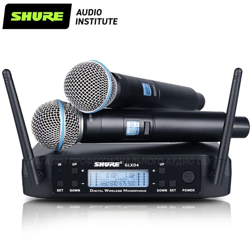 Shure GLXD4 BETA 58A Professio - Ribbon Microphone ulasan dan harga