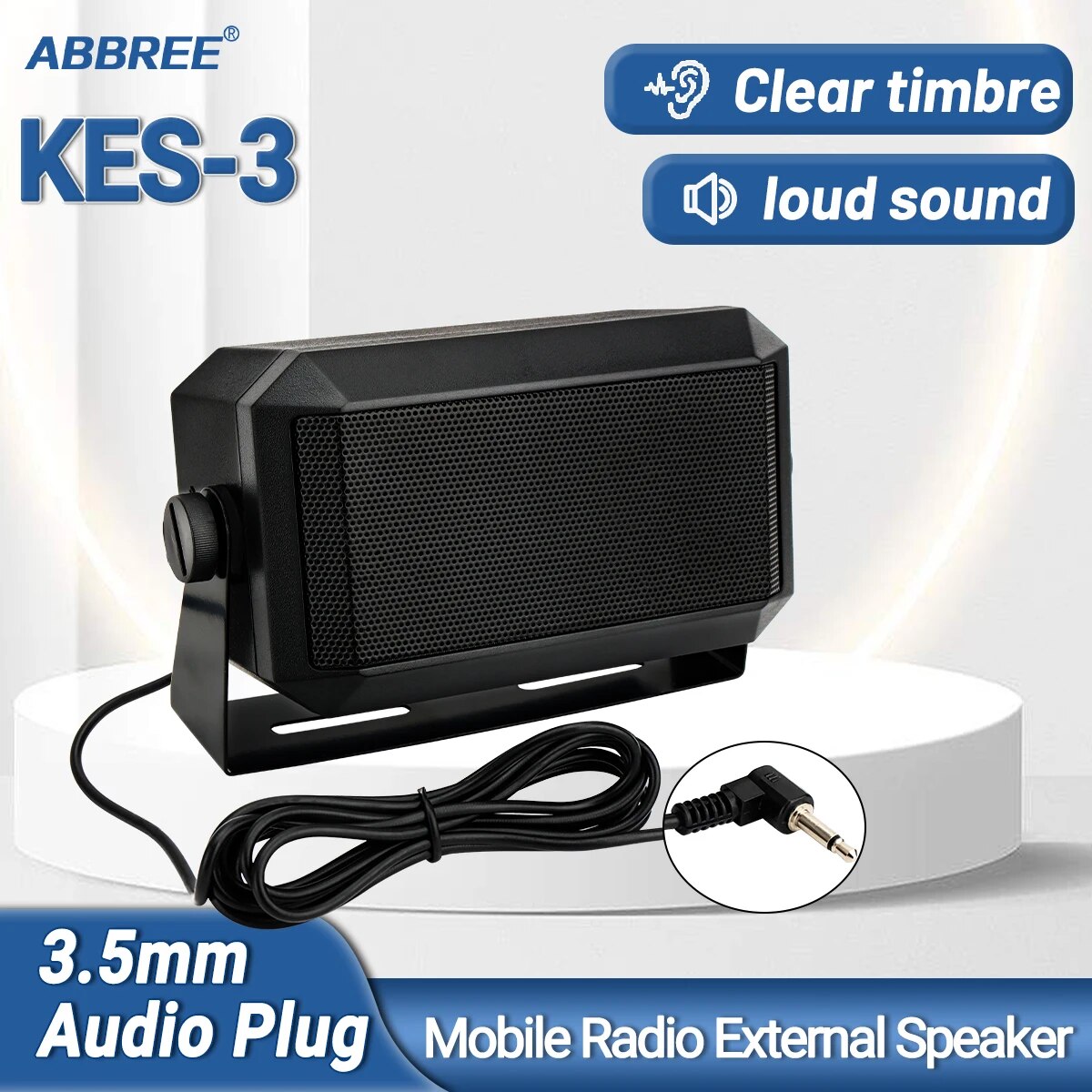 ABBREE Rectangular External Co - Speaker Terminal ulasan dan harga