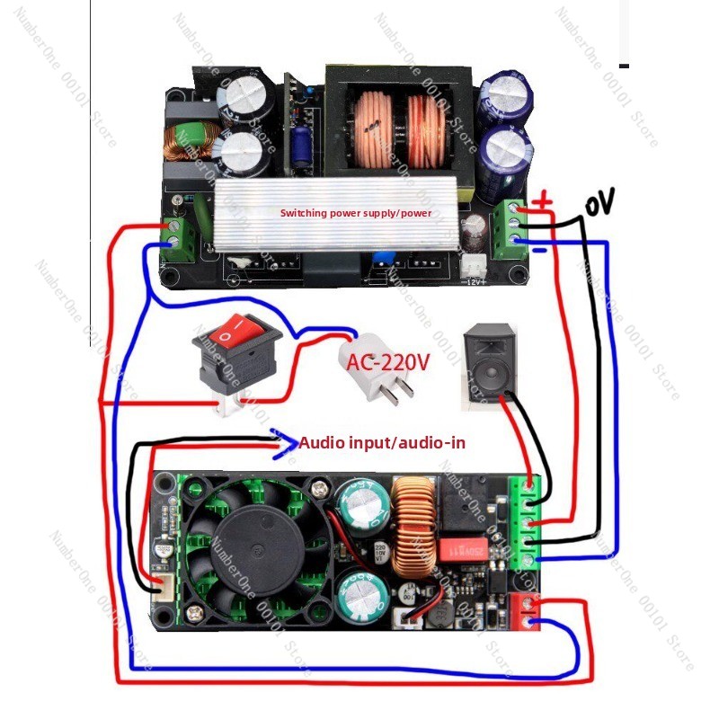 500W IRS2092S Class D Mono Amp - Hifi Amplifier Board ulasan dan harga