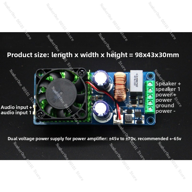 500W IRS2092S Class D Mono Amp - Hifi Amplifier Board ulasan dan harga