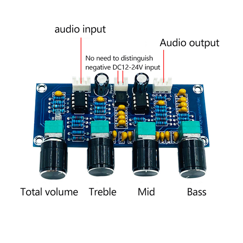 XH-A901 NE5532 Tone Board Prea - Volume Control Board ulasan dan harga