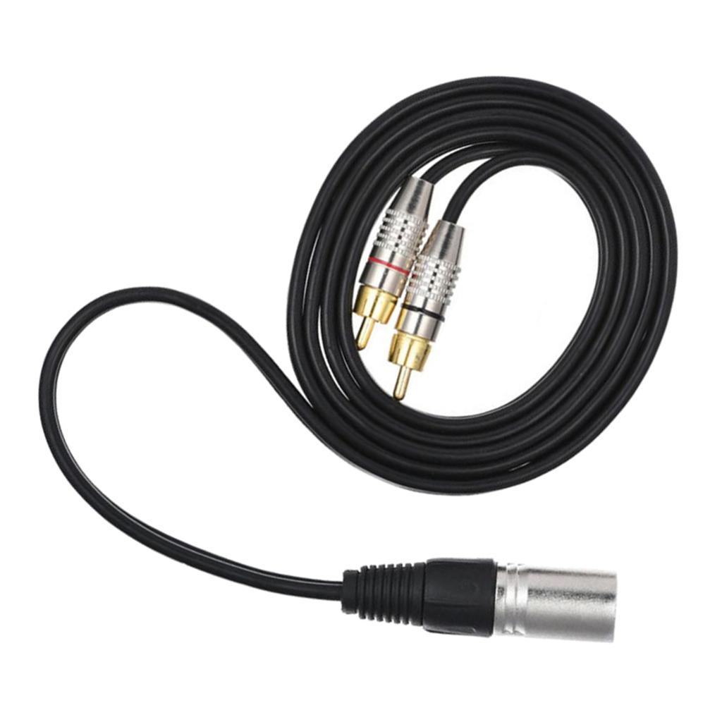 XLR Audio Splitter Cable to Rc - Audio Cable Rca ulasan dan harga