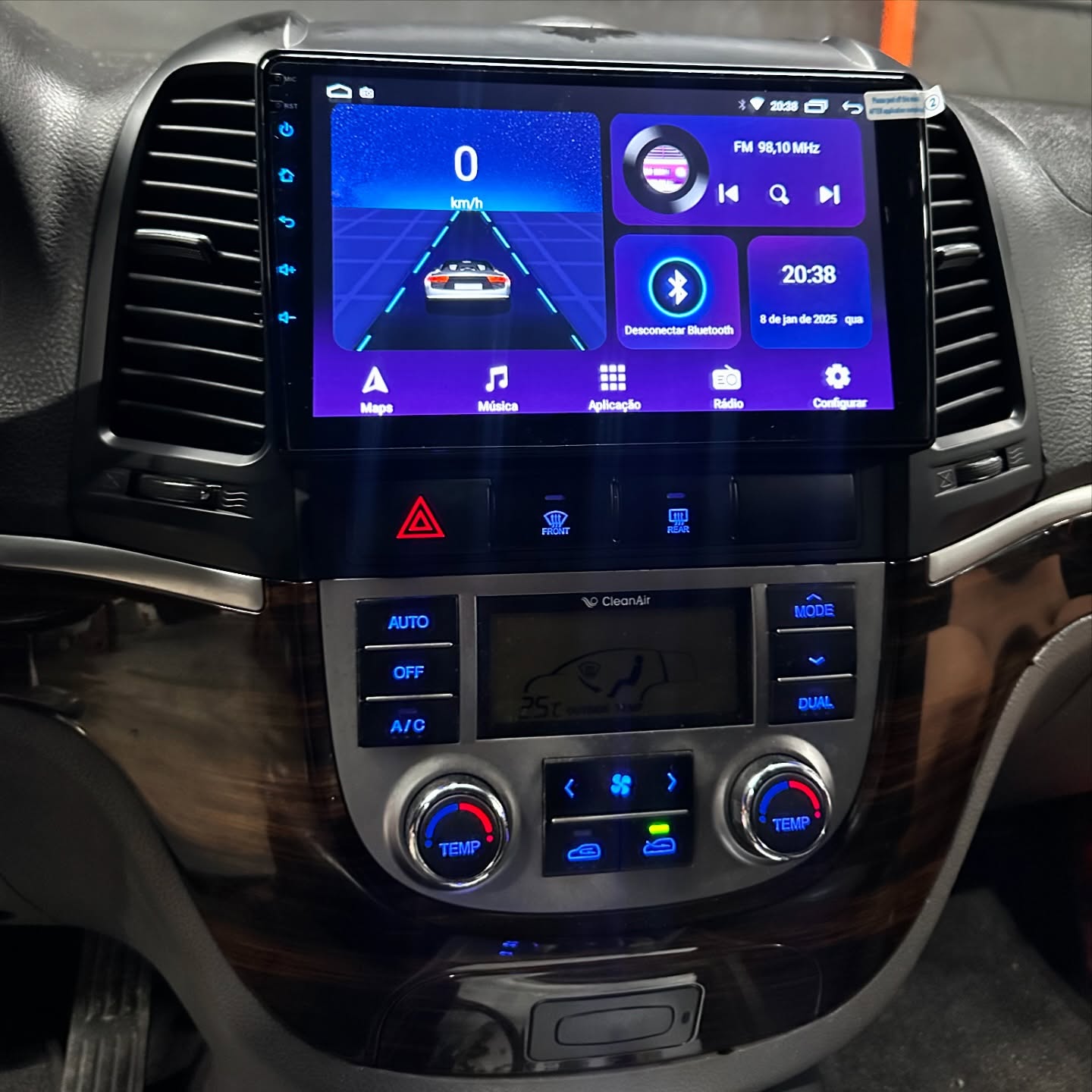 8G+128G Android 14.0 Car Gps N - Ribbon Microphone ulasan dan harga