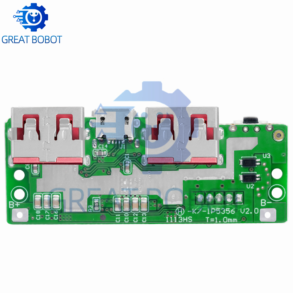 5V 3A Lithium Battery Digital  - Pcm5102 ulasan dan harga