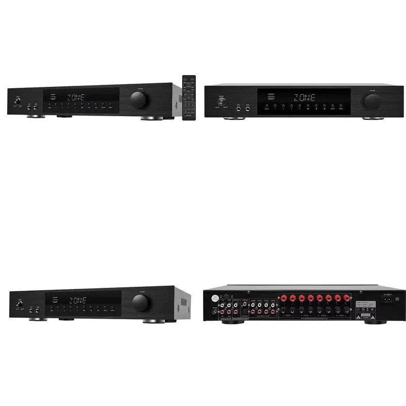 High Power D Class 4-Zone 8-Ch - Class D Amplifier ulasan dan harga