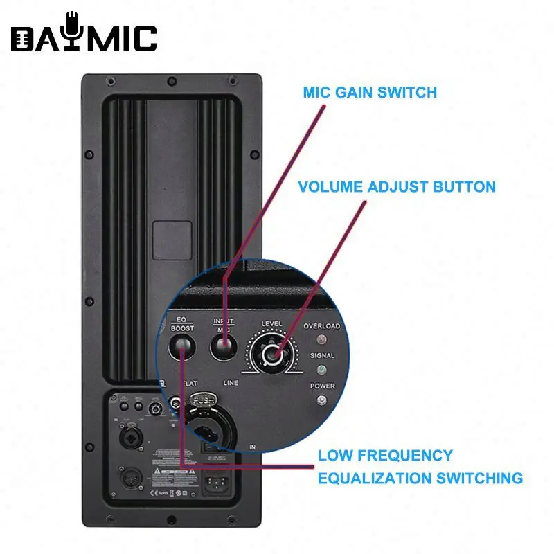 Professional PRX612 1000 Watt  - Class D Amplifier ulasan dan harga