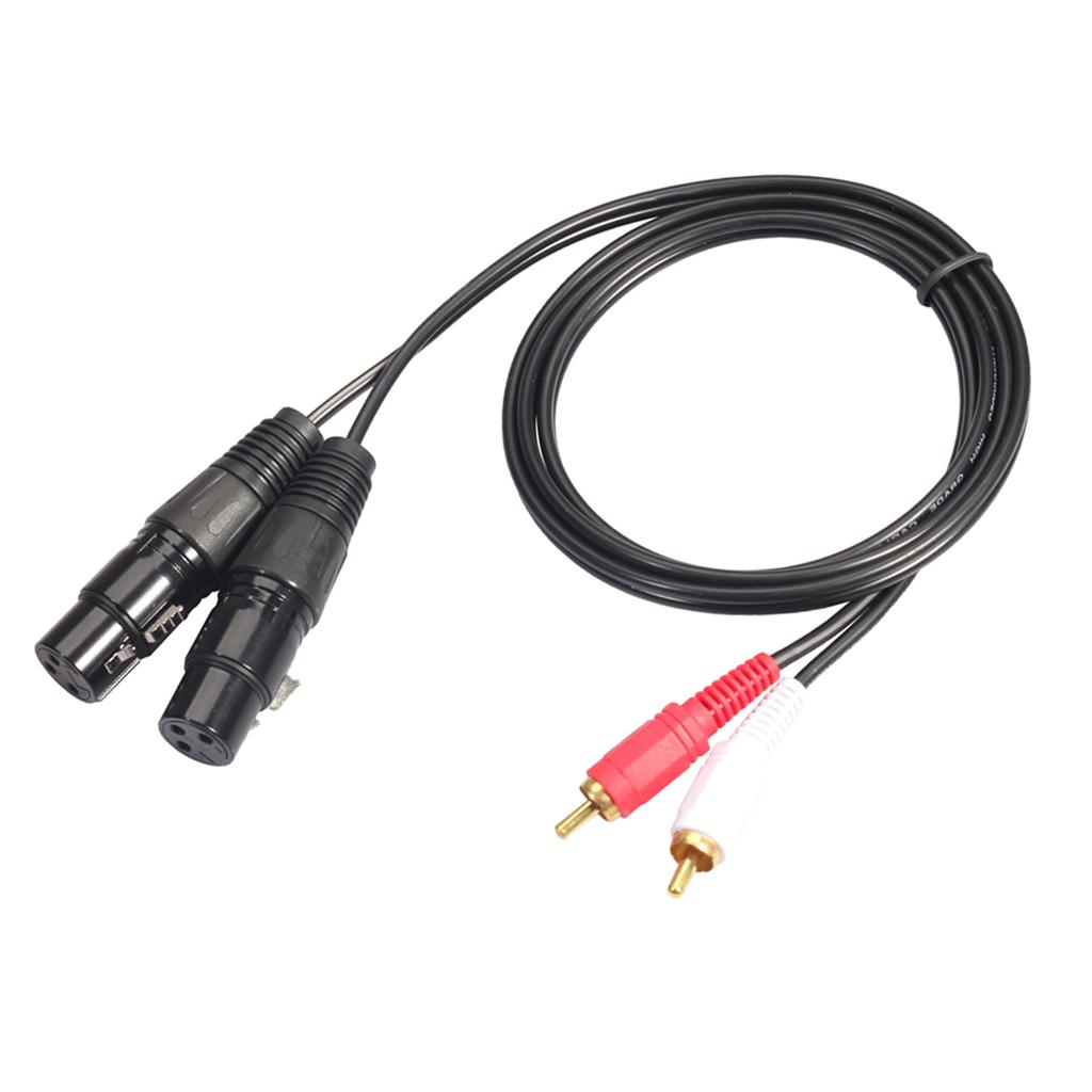 High Fidelity XLR RCA Audio Ca - Audio Cable Rca ulasan dan harga