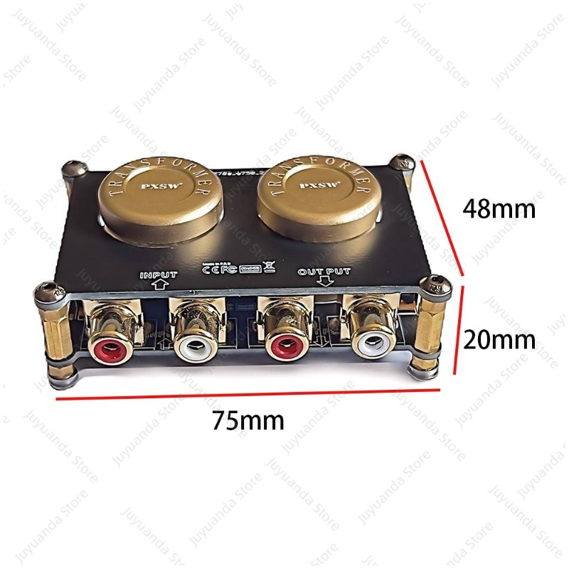 AV103 Audio Isolator Step-up T - Passive Preamp ulasan dan harga