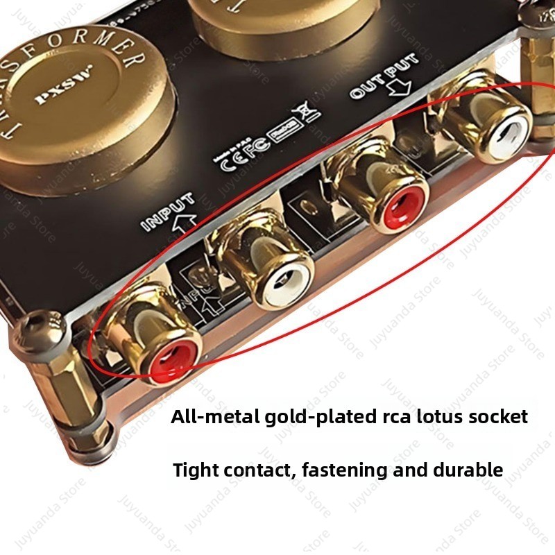 AV103 Audio Isolator Step-up T - Passive Preamp ulasan dan harga