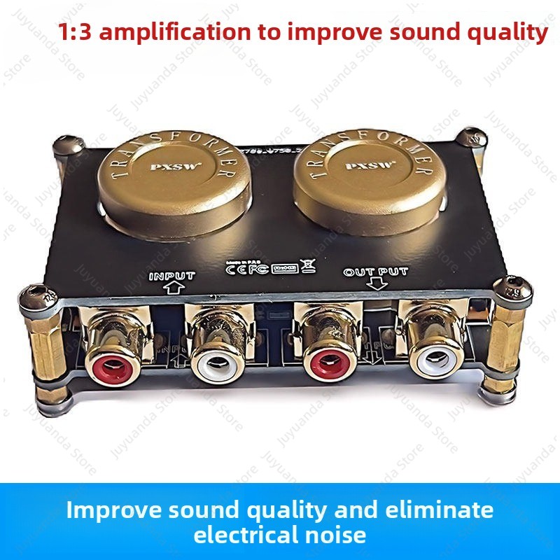 AV103 Audio Isolator Step-up T - Passive Preamp ulasan dan harga