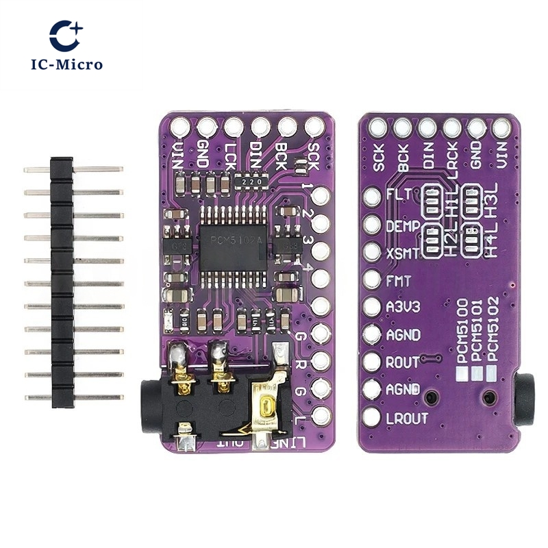1-10PCS Interface I2S PCM5102A - Pcm5102 ulasan dan harga
