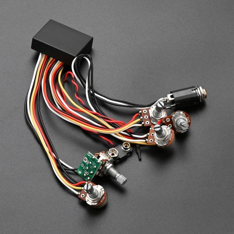 Prewired Bass Preamp Circuit P - Passive Preamp ulasan dan harga