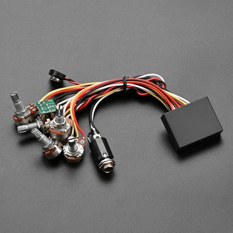 Prewired Bass Preamp Circuit P - Passive Preamp ulasan dan harga