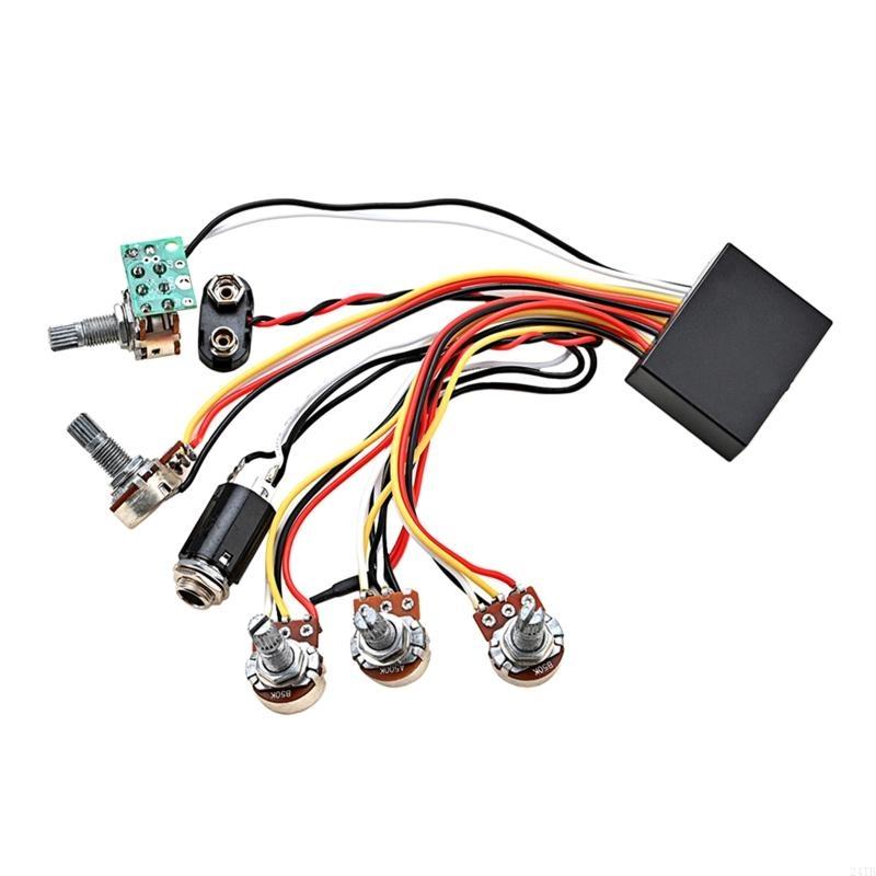 Prewired Bass Preamp Circuit P - Passive Preamp ulasan dan harga