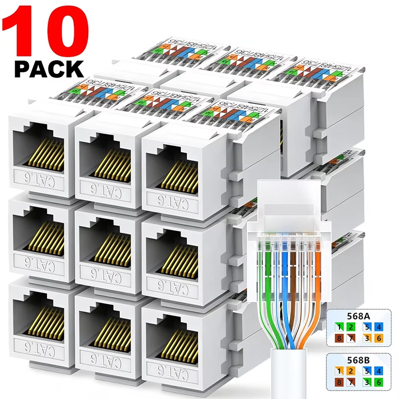 Cat6 Keystone Ethernet RJ45 Ne - Rj45 Jack ulasan dan harga