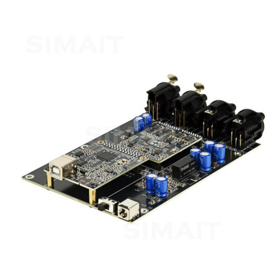 USB ASIO Audio Interface XMOS  - Usb Sound Card ulasan dan harga