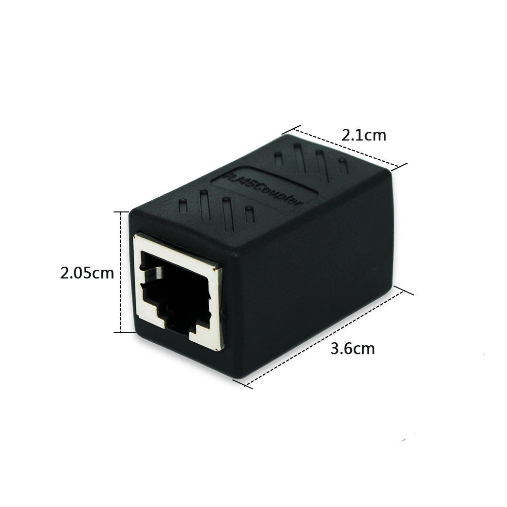 OULLX RJ45 Female to Female Po - Rj45 Jack ulasan dan harga