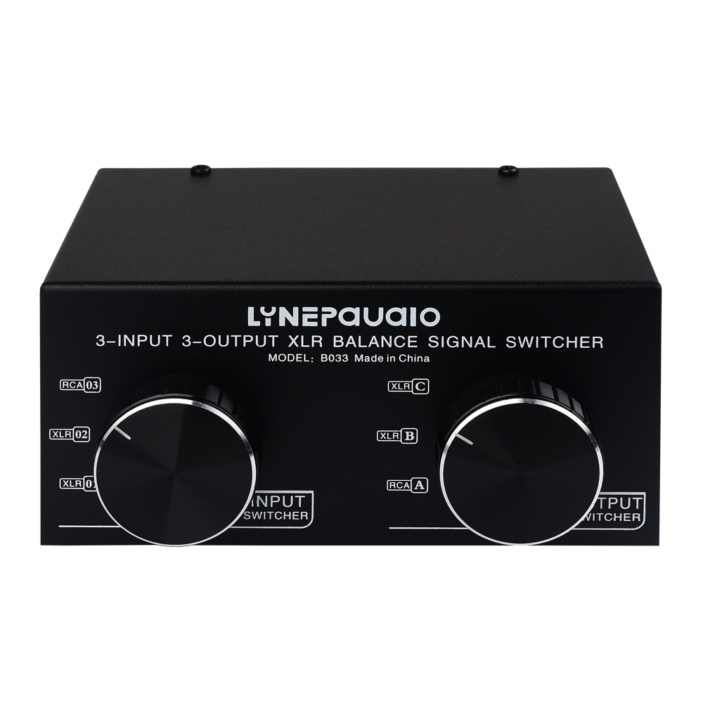 3 in 3 out fully balanced XLR  - Passive Preamp ulasan dan harga