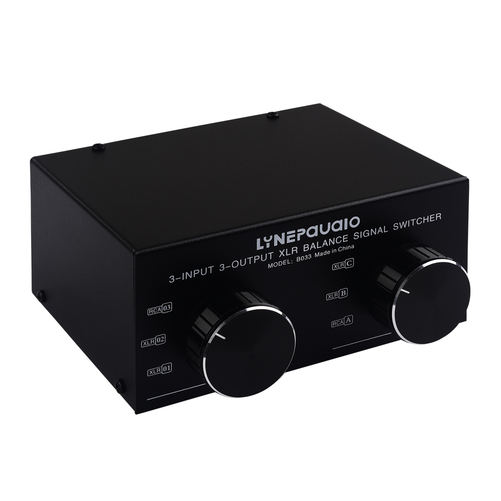 3 in 3 out fully balanced XLR  - Passive Preamp ulasan dan harga