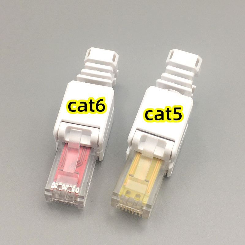 2pcs Cat5E Cat6 RJ45 Connector - Rj45 Jack ulasan dan harga