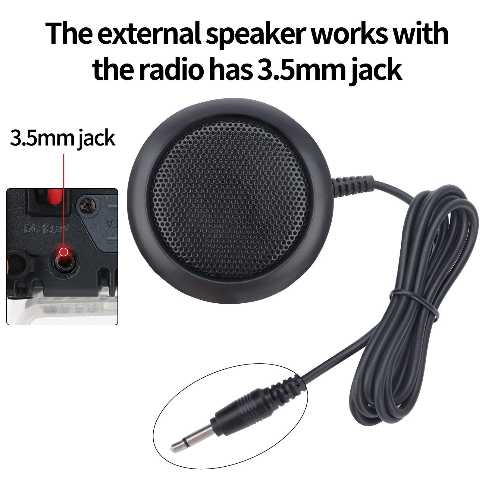 ABBREE KES-4 Car Radio Mini Ex - Speaker Terminal ulasan dan harga