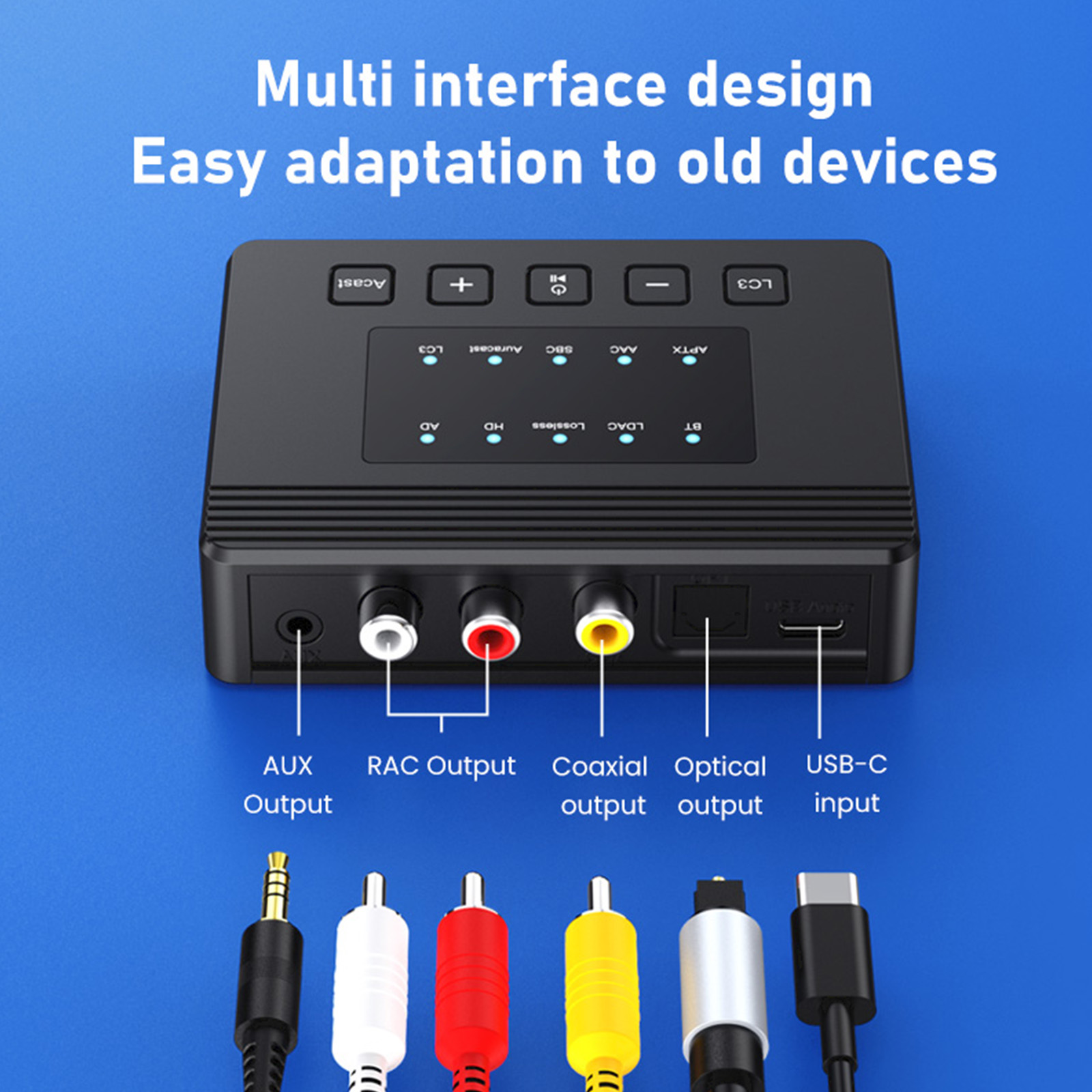 LDAC AptX-HD/AD/LL BT 6.0 HD A - Audio Cable Rca ulasan dan harga