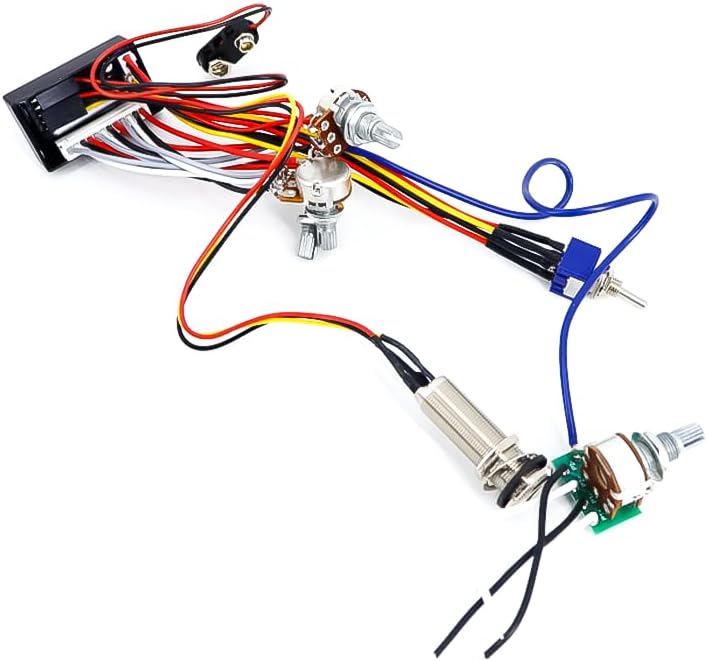 XSXS Pre-Wired 3-Band Active & - Passive Preamp ulasan dan harga