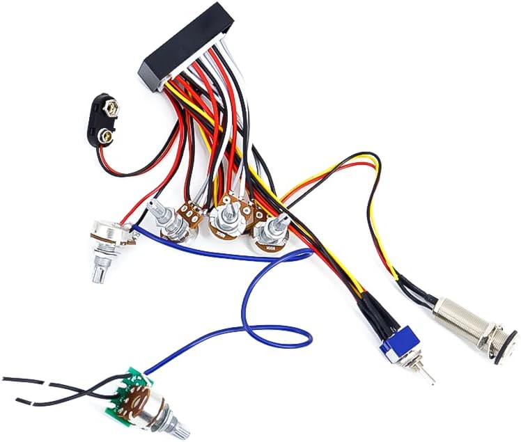 XSXS Pre-Wired 3-Band Active & - Passive Preamp ulasan dan harga
