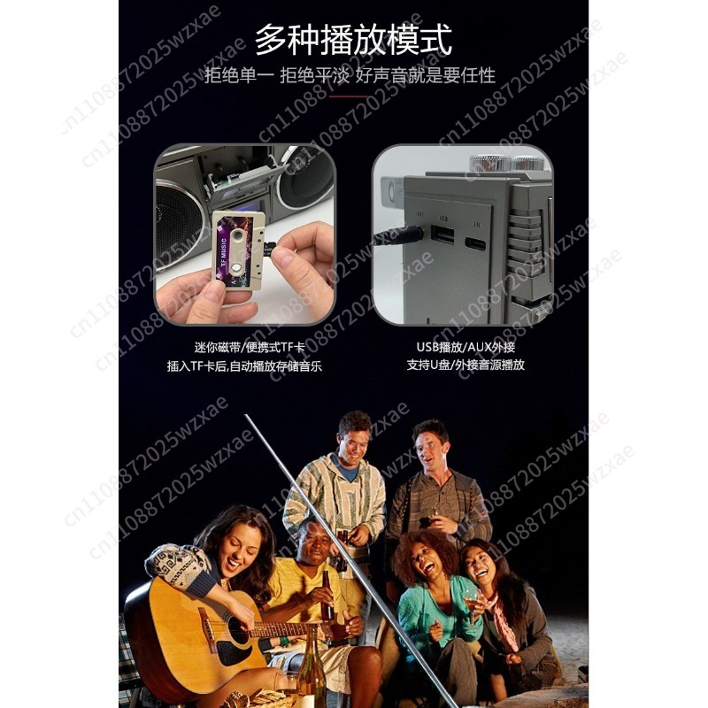 Retro Bluetooth Speaker Stereo - Usb Sound Card ulasan dan harga