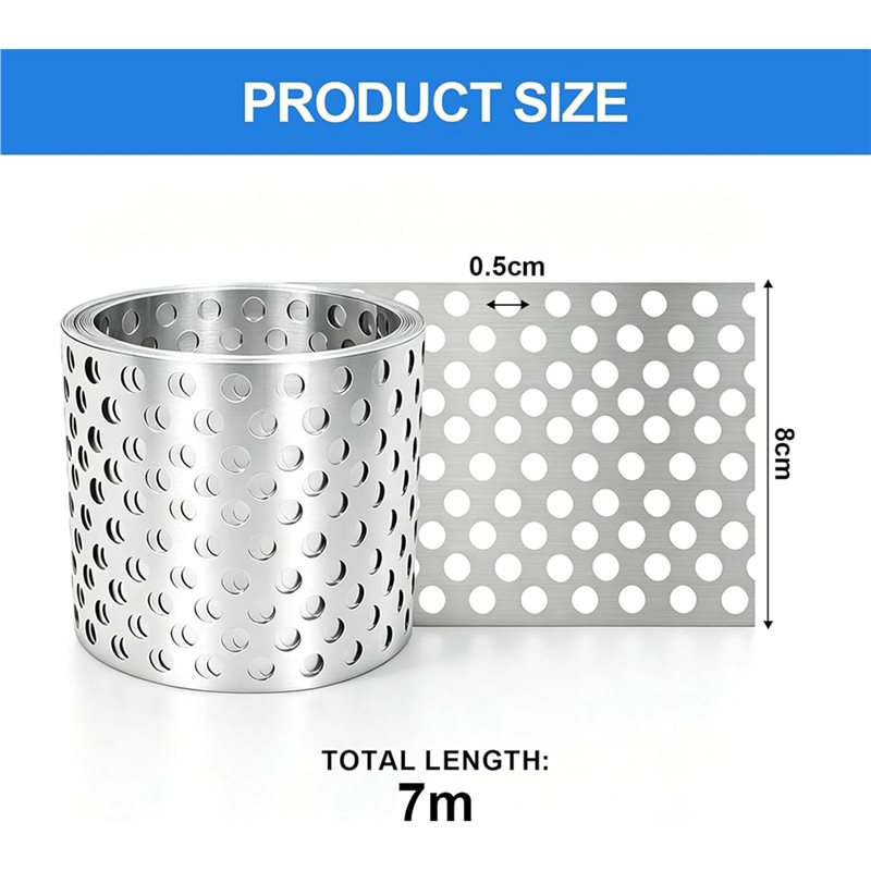 AAAN-3Pcs 7M Running Metre Alu - Ventilation Grille Aluminum ulasan dan harga