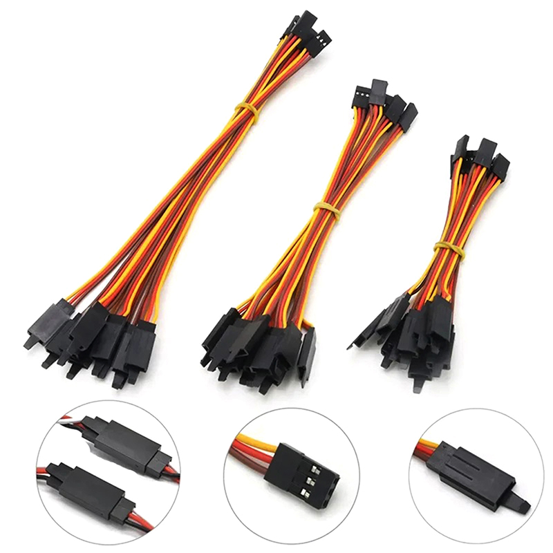 10Pcs 10-100CM Extension Lead  - Rca Cable ulasan dan harga