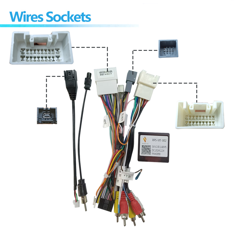 Car Radio Wire Harness Power C - Audio Cable Rca ulasan dan harga
