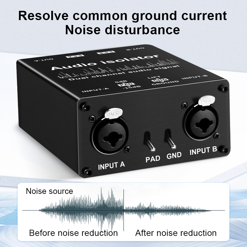 2 Channel XLR/RCA/TS/TRS Passi - Audio Cable Rca ulasan dan harga