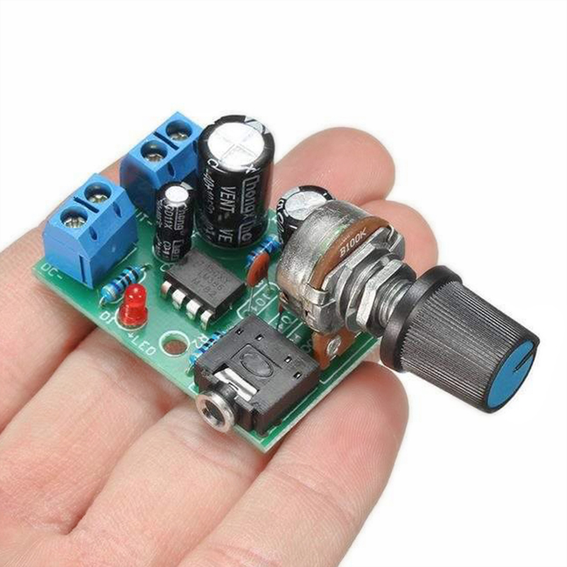 LM386 Audio Amplifier Board Mo - Volume Control Board ulasan dan harga
