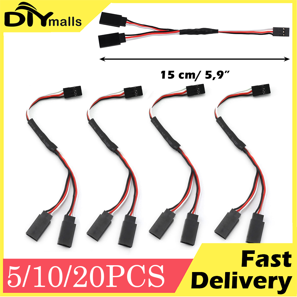 5/10/20PCS 150mm Y Style JR Ca - Rca Cable ulasan dan harga