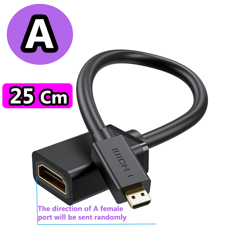 4K Micro HDMI to HDMI Cable Ad - Mdi Cable ulasan dan harga
