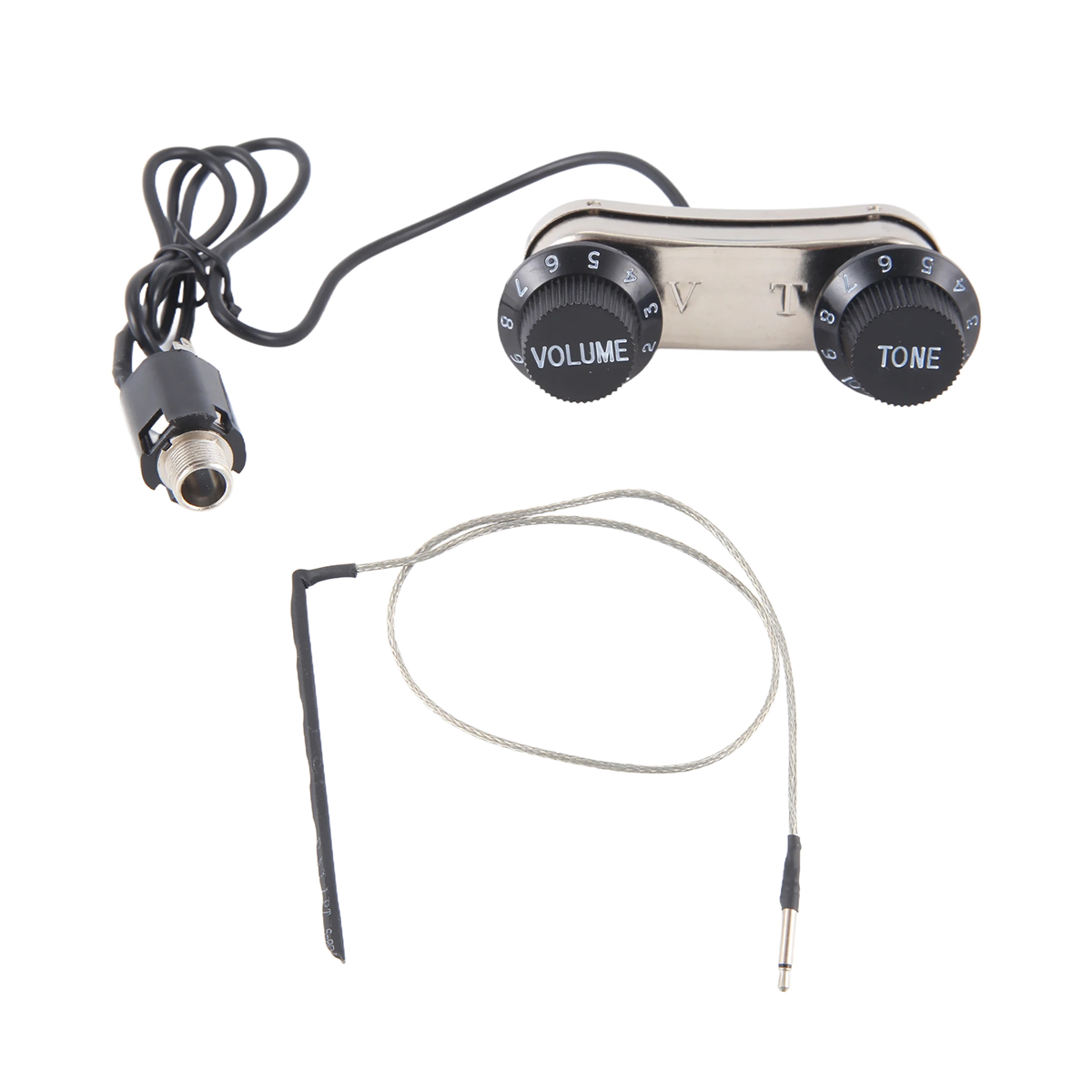 Acoustic Guitar Pickup Piezo & - Passive Preamp ulasan dan harga