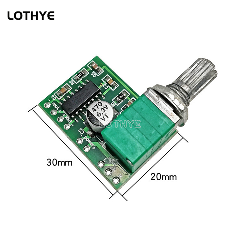 PAM8403 Mini DC 5V 2 Channel 2 - Volume Control Board ulasan dan harga