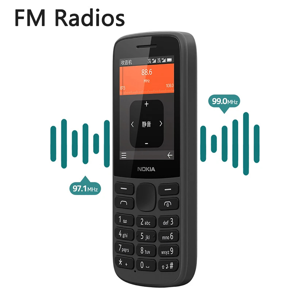 Nokia 215 2020 4G Backup Phone - Usb Sound Card ulasan dan harga