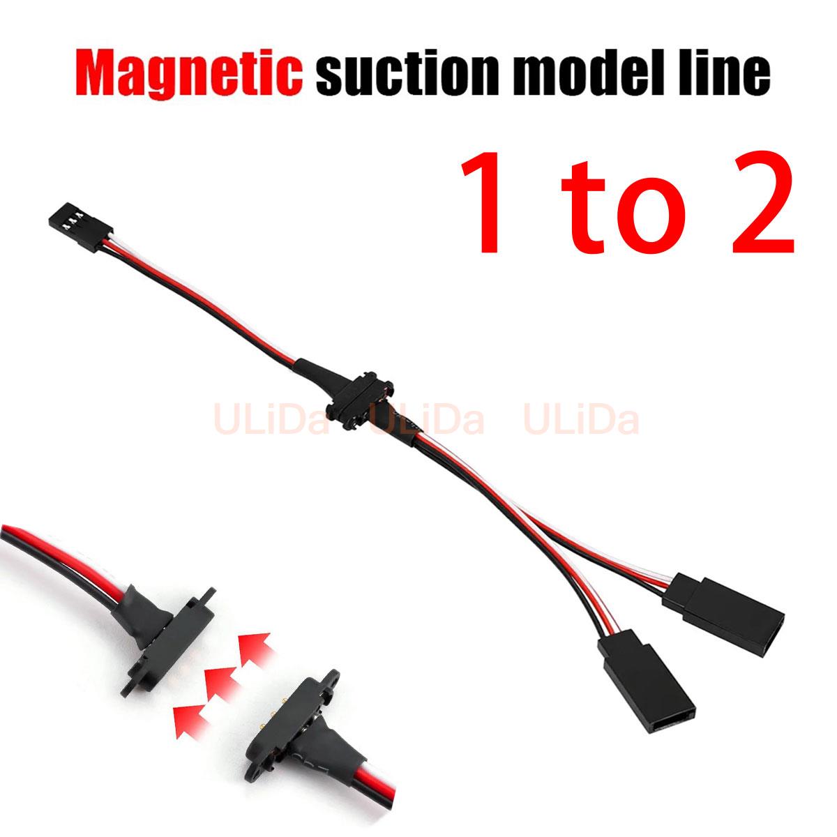 3-Pin Magnetic Snap-on 1 to 2  - Rca Cable ulasan dan harga