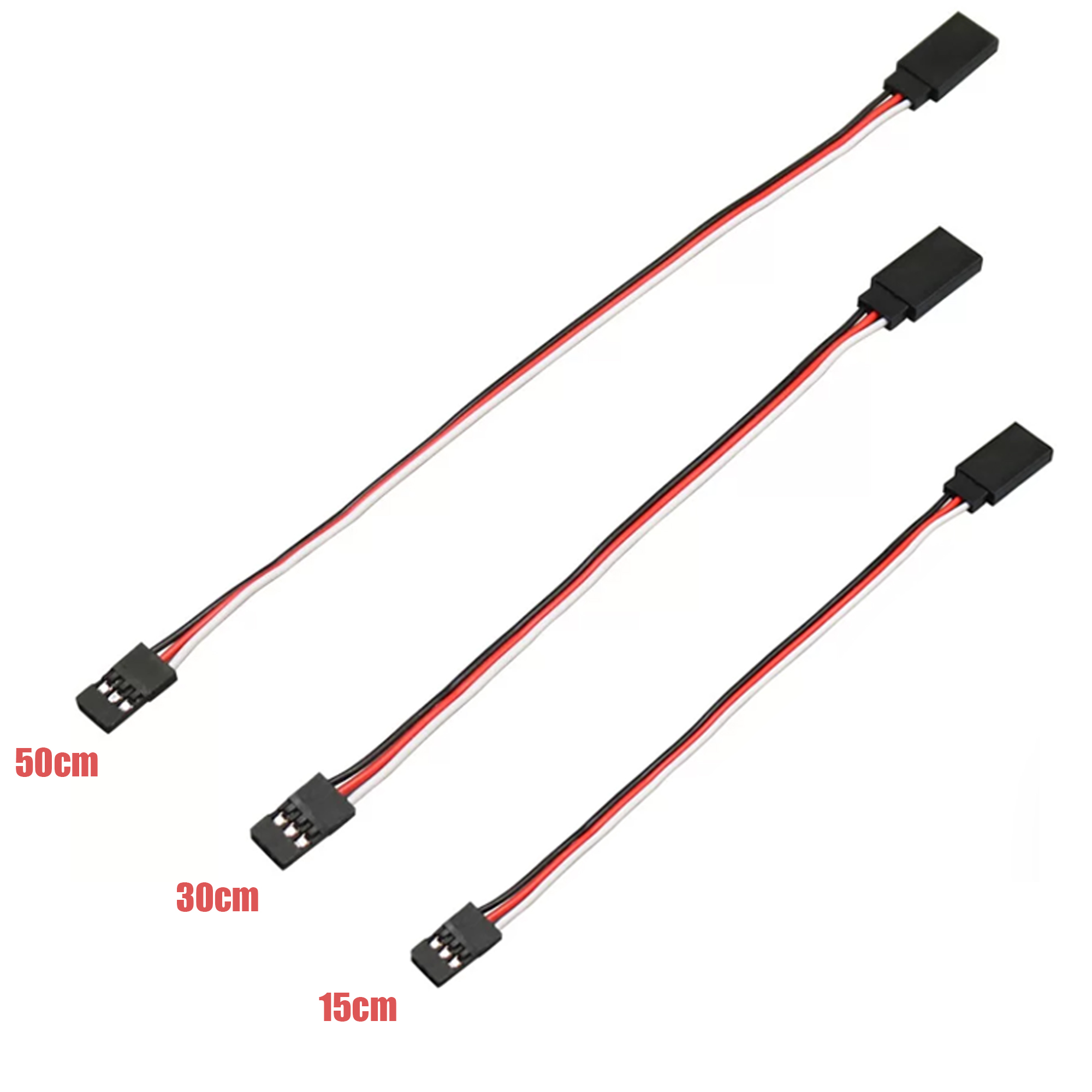 150/300/500mm RC Servo Extensi - Rca Cable ulasan dan harga