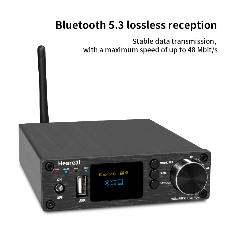 HiFi Bluetooth 5.3 Audio Recei - Passive Preamp ulasan dan harga