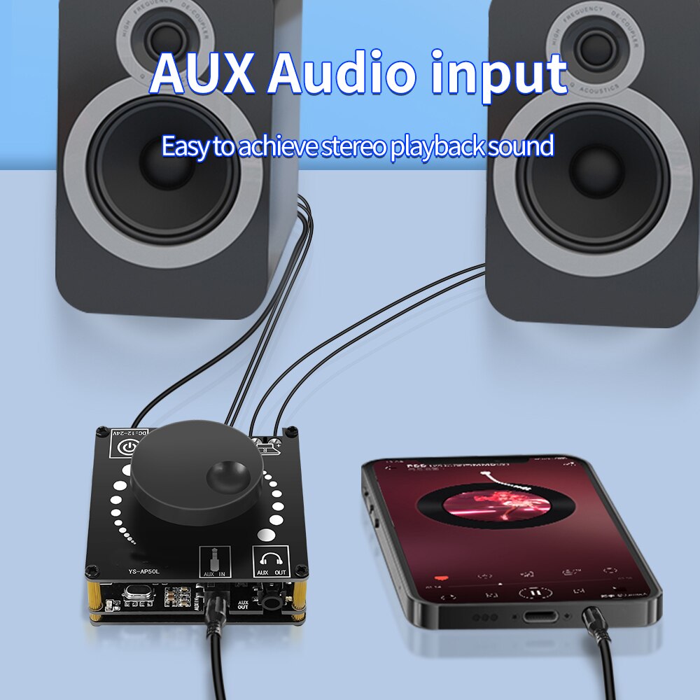 Power Amplifier Board Stereo D - Hifi Amplifier Board ulasan dan harga
